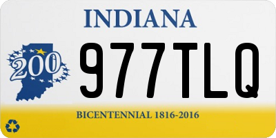 IN license plate 977TLQ