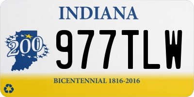 IN license plate 977TLW