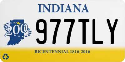 IN license plate 977TLY