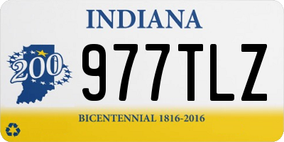 IN license plate 977TLZ