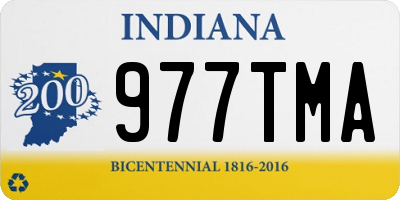 IN license plate 977TMA
