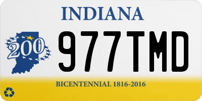 IN license plate 977TMD