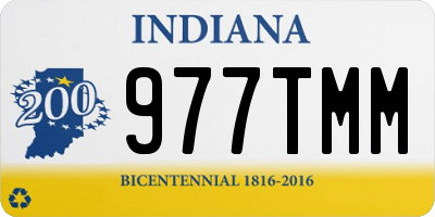IN license plate 977TMM