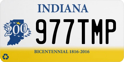 IN license plate 977TMP