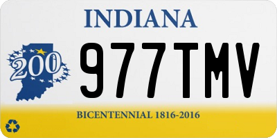 IN license plate 977TMV