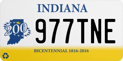 IN license plate 977TNE