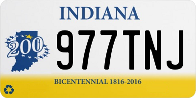 IN license plate 977TNJ