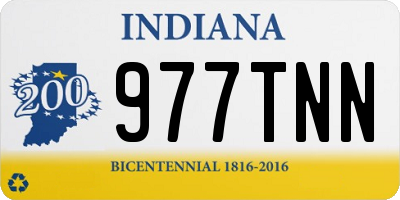 IN license plate 977TNN