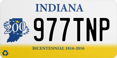 IN license plate 977TNP