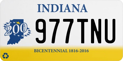 IN license plate 977TNU