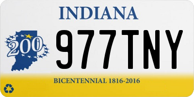 IN license plate 977TNY