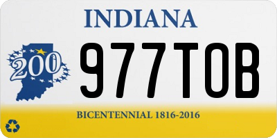 IN license plate 977TOB