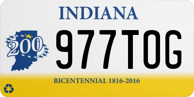IN license plate 977TOG