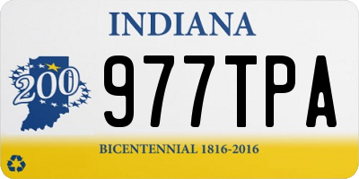 IN license plate 977TPA