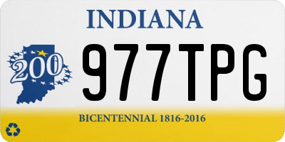 IN license plate 977TPG