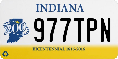 IN license plate 977TPN