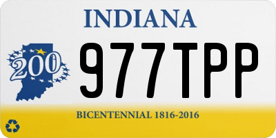 IN license plate 977TPP