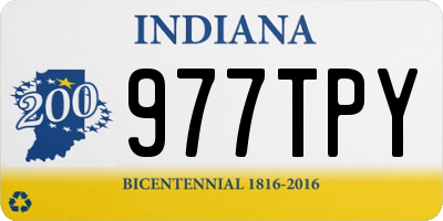 IN license plate 977TPY