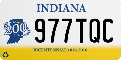 IN license plate 977TQC