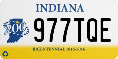 IN license plate 977TQE