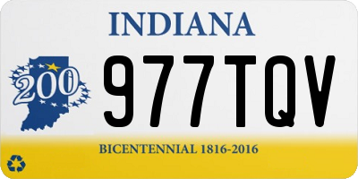 IN license plate 977TQV