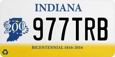 IN license plate 977TRB