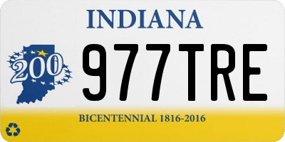 IN license plate 977TRE