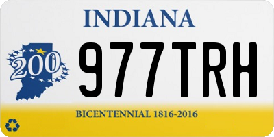 IN license plate 977TRH