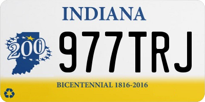 IN license plate 977TRJ