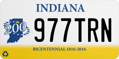 IN license plate 977TRN