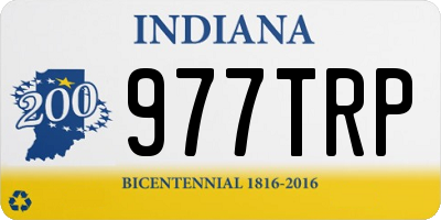 IN license plate 977TRP