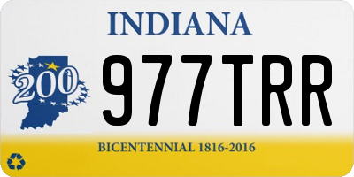 IN license plate 977TRR