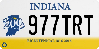 IN license plate 977TRT