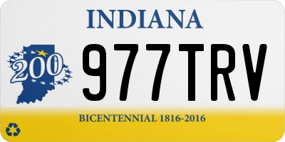 IN license plate 977TRV