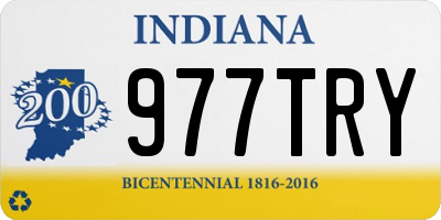 IN license plate 977TRY
