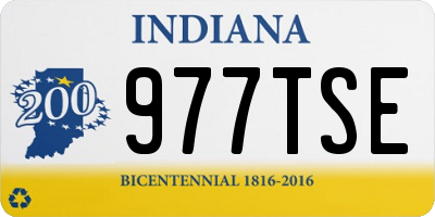 IN license plate 977TSE