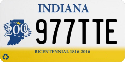IN license plate 977TTE
