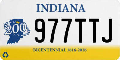 IN license plate 977TTJ