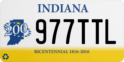 IN license plate 977TTL