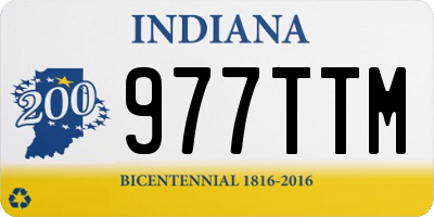 IN license plate 977TTM