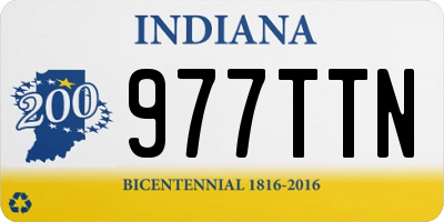 IN license plate 977TTN