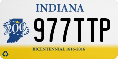 IN license plate 977TTP