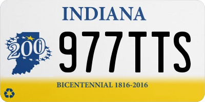 IN license plate 977TTS