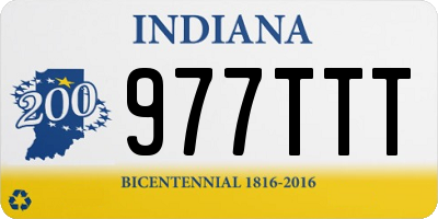 IN license plate 977TTT
