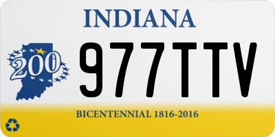 IN license plate 977TTV