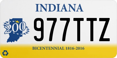 IN license plate 977TTZ