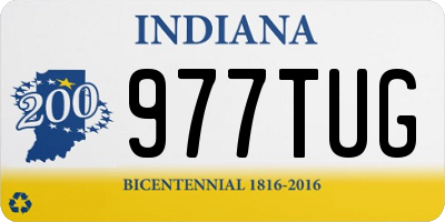 IN license plate 977TUG