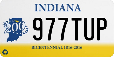 IN license plate 977TUP