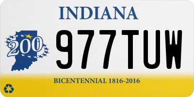 IN license plate 977TUW