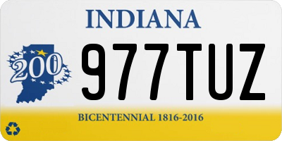 IN license plate 977TUZ